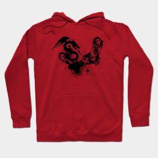 There Be Dragons Hoodie